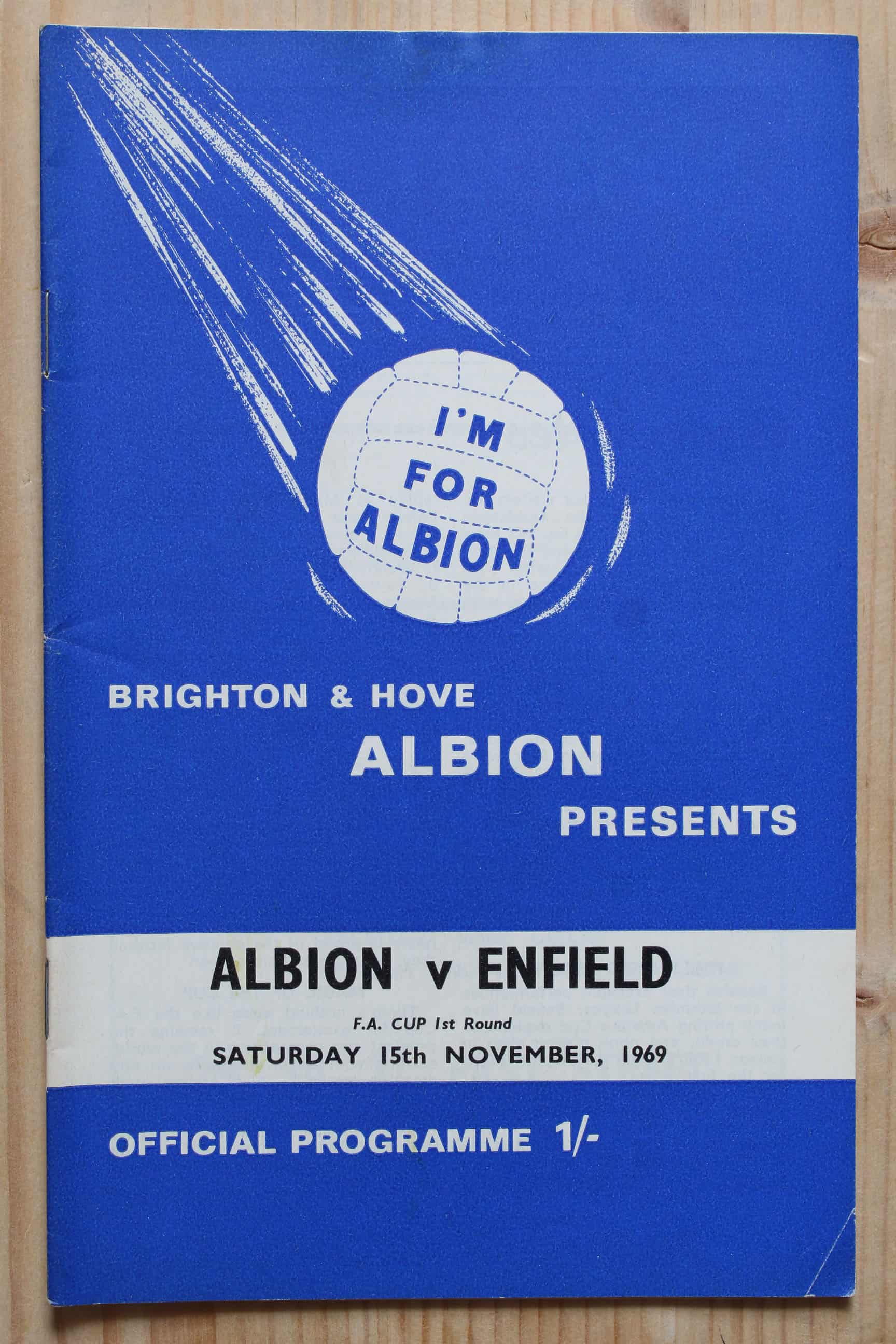 Brighton & Hove Albion FC v Enfield